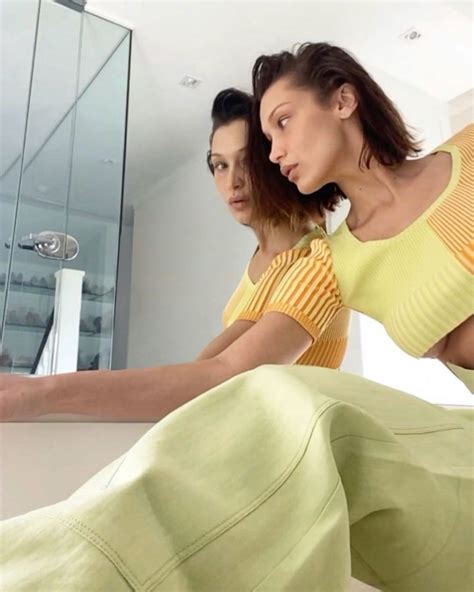 bella hadid naked|Bella Hadid Posed Naked for Jacquemus﻿ in New Instagram。